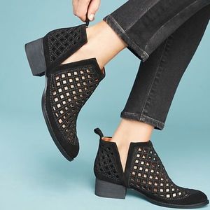 Jeffrey Campbell Taggart Booties in Black